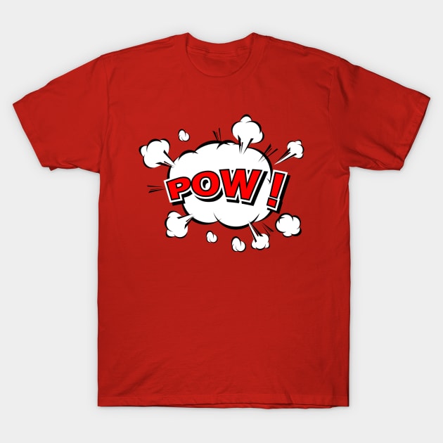 POW! T-Shirt by marcusmattingly